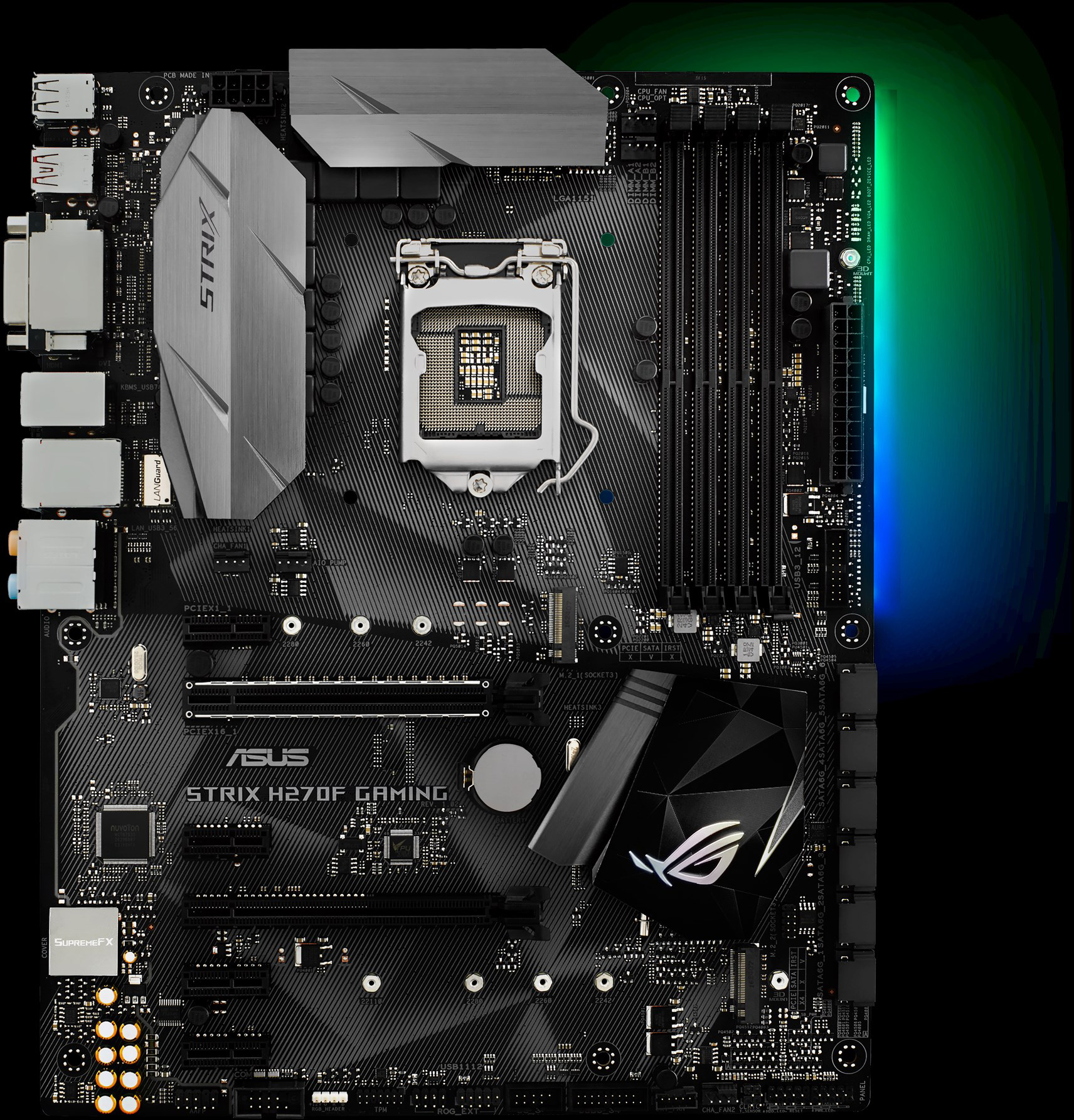 Asus ROG Strix H270F Gaming - Motherboard Specifications On